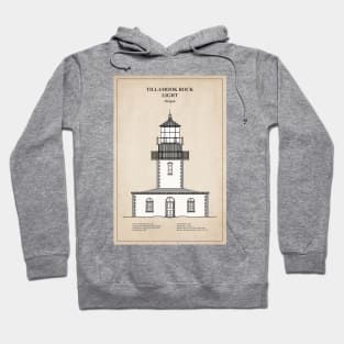 Tillamook Rock Light Lighthouse - Oregon - SD Hoodie